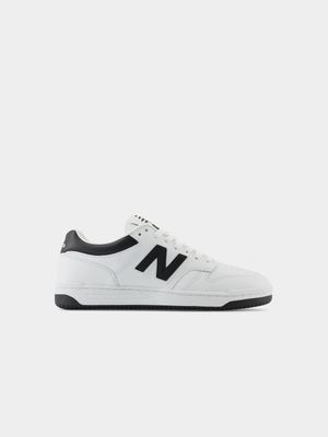 New Balance Men's 480 White/Black Sneaker