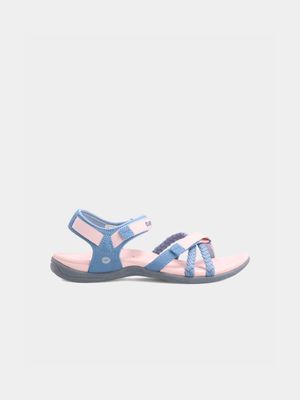 Womens Hi-Tec Anselia Blue Fog Sandals