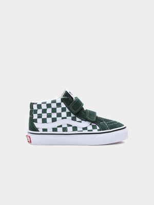 Vans Kids Sk8-Mid Green Sneaker