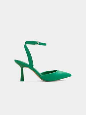 Women's Call It Spring Green Heeled Dress Shoes