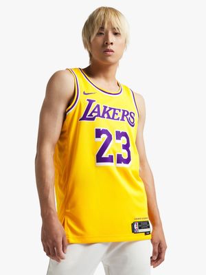 Nike Men's LA Lakers Yellow Vest