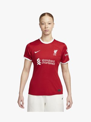 Womens Nike Liverpool Home 23/24 Stadium Jersey