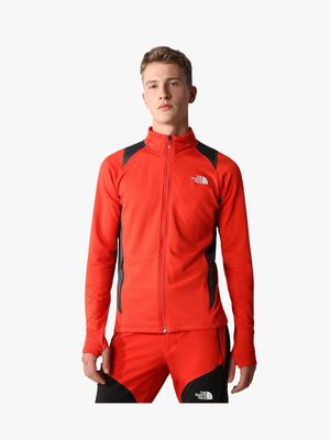 Mens The North Face AO Full-zip Red/Black Funnel