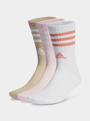 adidas Originals Unisex 3-Pack Crew Multicolour Socks