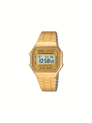Casio Retro Gold Tone Digital Watch