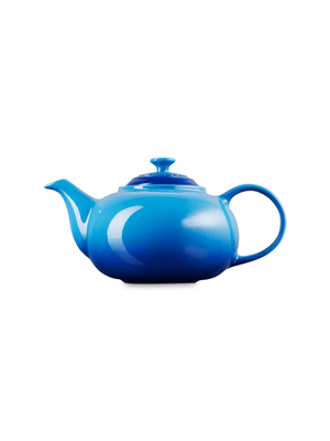 le creuset azure classic teapot 1.3l