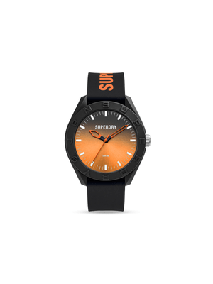 Superdry Men's Osaka Black Silicone Watch