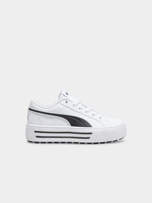 Womens Puma Kaia 2.0 White/Black Sneakers