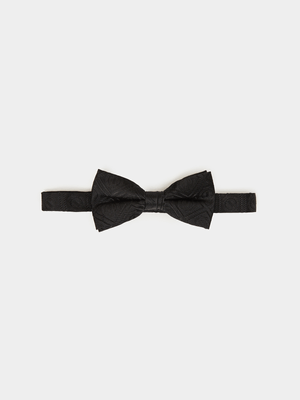 Black Silk Bow Tie