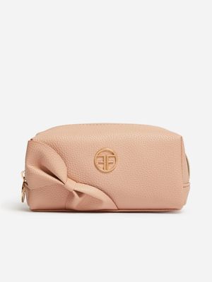 Foschini All Woman Small Cosmetic Pouch with Bow
