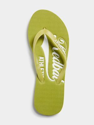 Redbat Women's Green/White Flip Flop