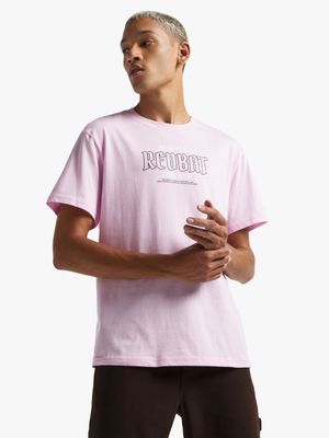 Redbat Men's Pink Graphic T-Shirt