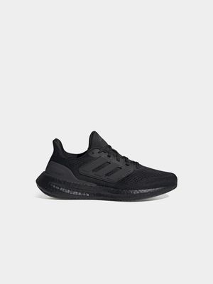 Mens adidas Pureboost 23 Black Running Shoes