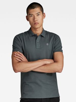 G-Star Men's Dunda Slim Grey Polo Shirt