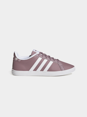 Woman's adidas Pink Courtpoint Sneaker