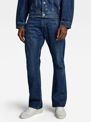 G-Star Men's Lenney Blue Bootcut Jeans