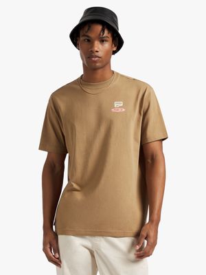 PUMA Men's Downtown Graphic Tee Brown