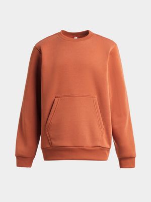 Younger Boy's Rust Sweat Top
