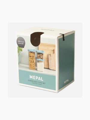 Mepal Storage Box Omnia Set 3 Nordic Green