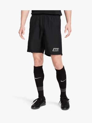Mens Nike Dri-FIT Global Black Football Shorts