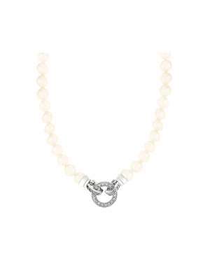 Freshwater Pearl Necklace with Vintage Clasp