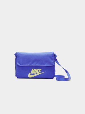 Nike Women's NSW Futura 365 Blue Crossbody Bag
