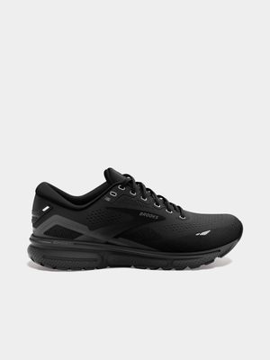 Mens Brooks Ghost 15 Black Running Shoes