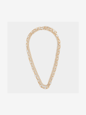 Women's Gold Chunky Necklace