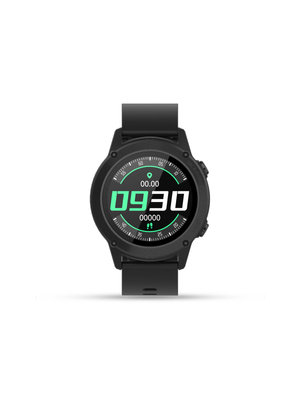 Volkano Active Tech Adrenaline Series GPS Black Silicone Smartwatch