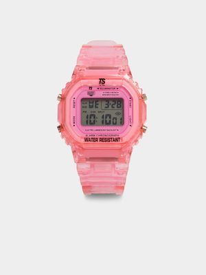 TS 5210 Pink Digital Watch