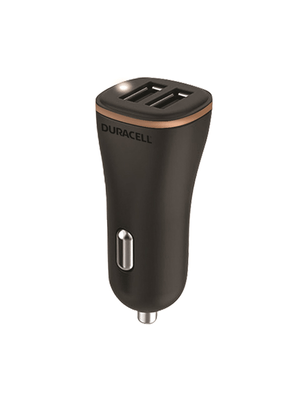 Duracell 30W QC 3.0 Dual USB Fast Car Charger