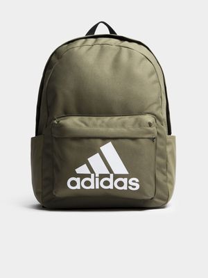 adidas Classic Badge Olive Backpack