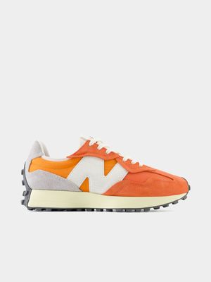 New Balance Men's 327 Orange Sneaker