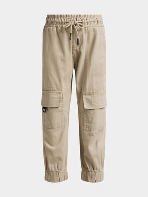Jet Younger Boys Stone Cargo Pants