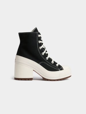 Converse Women's Chuck 70 De Luxe Heel Black Sneaker