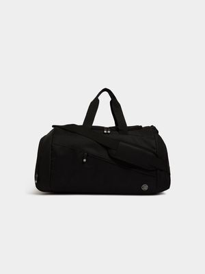 Ts Black Medium Panelled Togbag