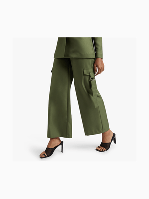 Women's Fatigue Co-Ord Cargo Tapered Pants