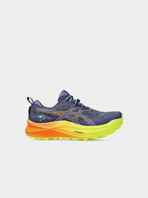 Mens Asics Gel-Trabuco Max 2 Deep Ocean/Bright Orange Trail Running Shoes