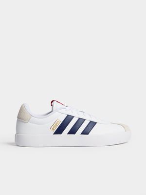 Mens adidas VL Court White/Blue Sneaker