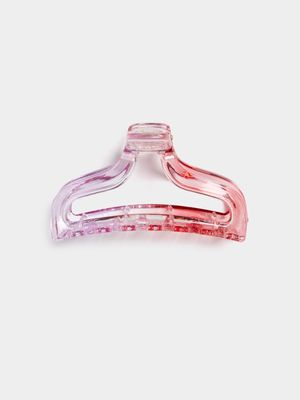 Girl's Pink Ombre Claw Clip