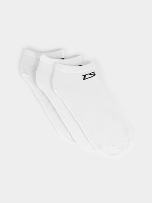 Ts Trainer Liner White 3-Pack Socks