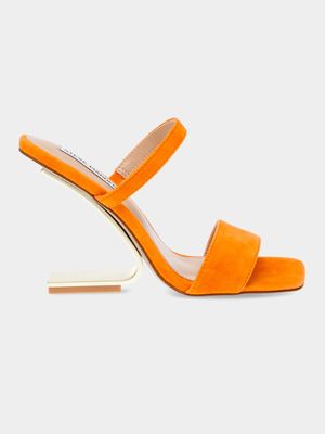 Women's Steve Madden Orange Lotus Heels