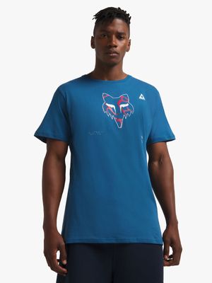 Mens Fox Withered Blue Tee
