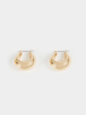 Small Chunky Hoop Earrings - Jewellery