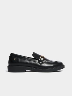 Chunky Chain Detail Loafers