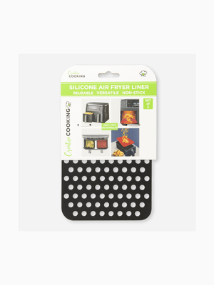 creative cooking rectangle air fryer liner