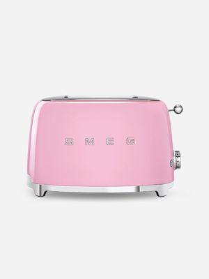 Smeg Pastel Pink 2-Slice Toaster