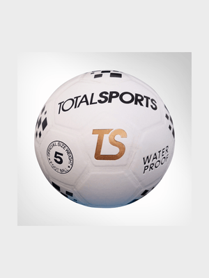 Totalsports White Hard Ground Soccer Ball