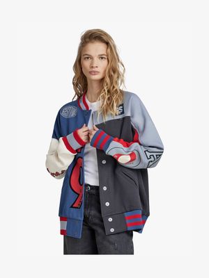 G-Star Women's Varsity Bomber Loose Multicolour Jacket