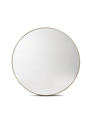Round Wall Mirror Gold